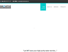 Tablet Screenshot of innovativewater.net